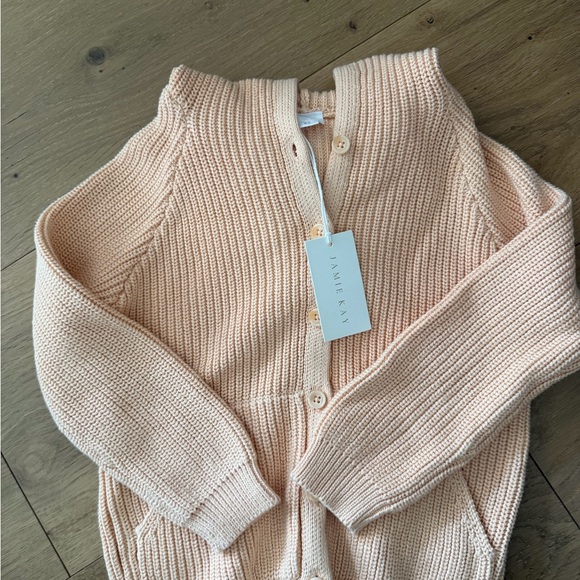 Jamie Kay Other - Jamie Kay Kid’s 6Y Peach Knit Cardigan Sweater